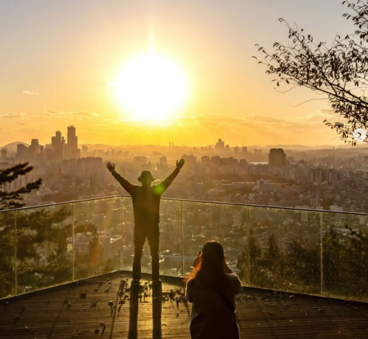 남산 노을전망대. / 서울시 제공