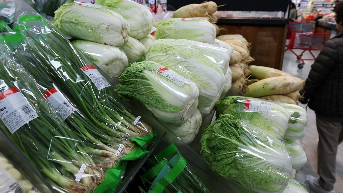 한 마트의 채소 코너. 자료사진. / 뉴스1