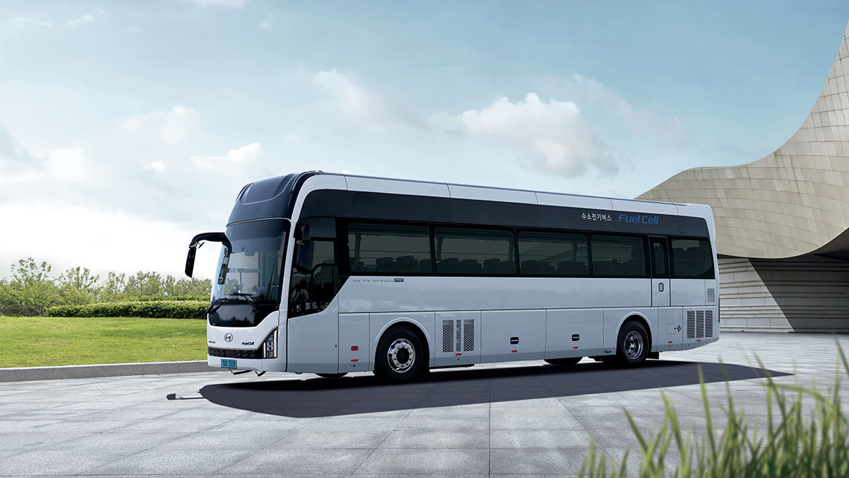현대 유니버스 수소전기버스.  / 현대자동차