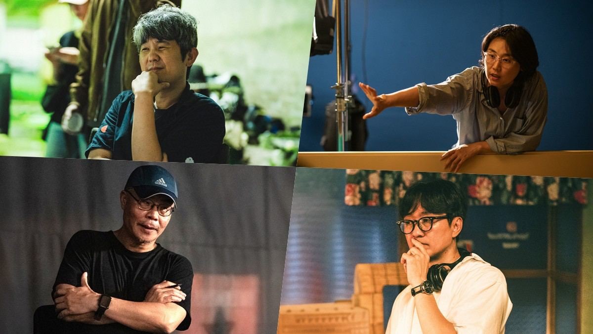 더 킬러스' 연출자들. (왼쪽부터 시계방향으로)김종관, 노덕, 장항준, 이명세 감독.