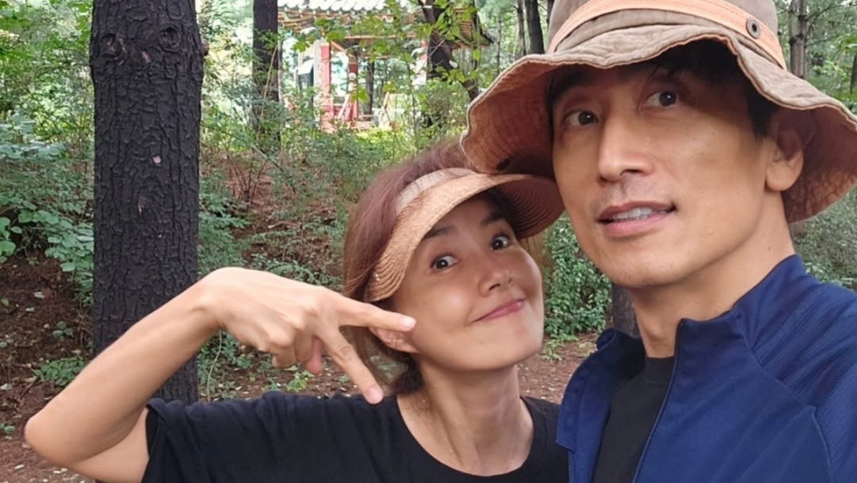 배우 신애라와 차인표 부부. / 신애라 인스타그램