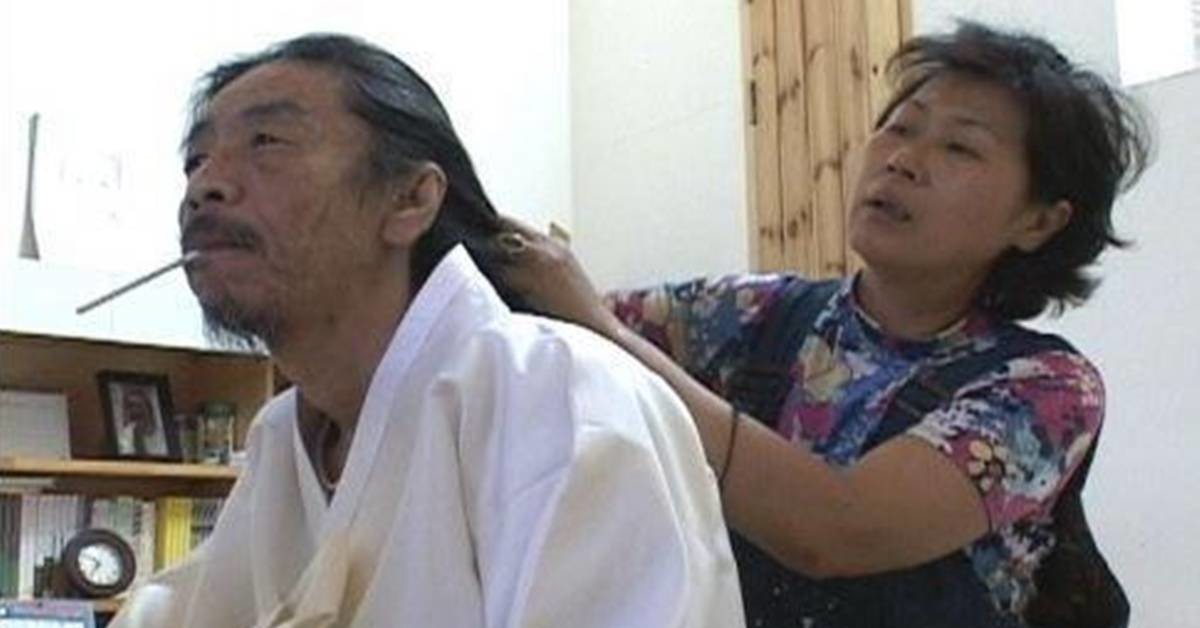 소설가 이외수(1946∼2022) 씨의 부인 전영자 씨 / KBS 제공, 연합뉴스