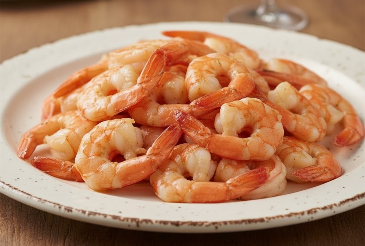 익힌 새우. 기사 내용을 바탕으로 AI가 생성한 자료사진.