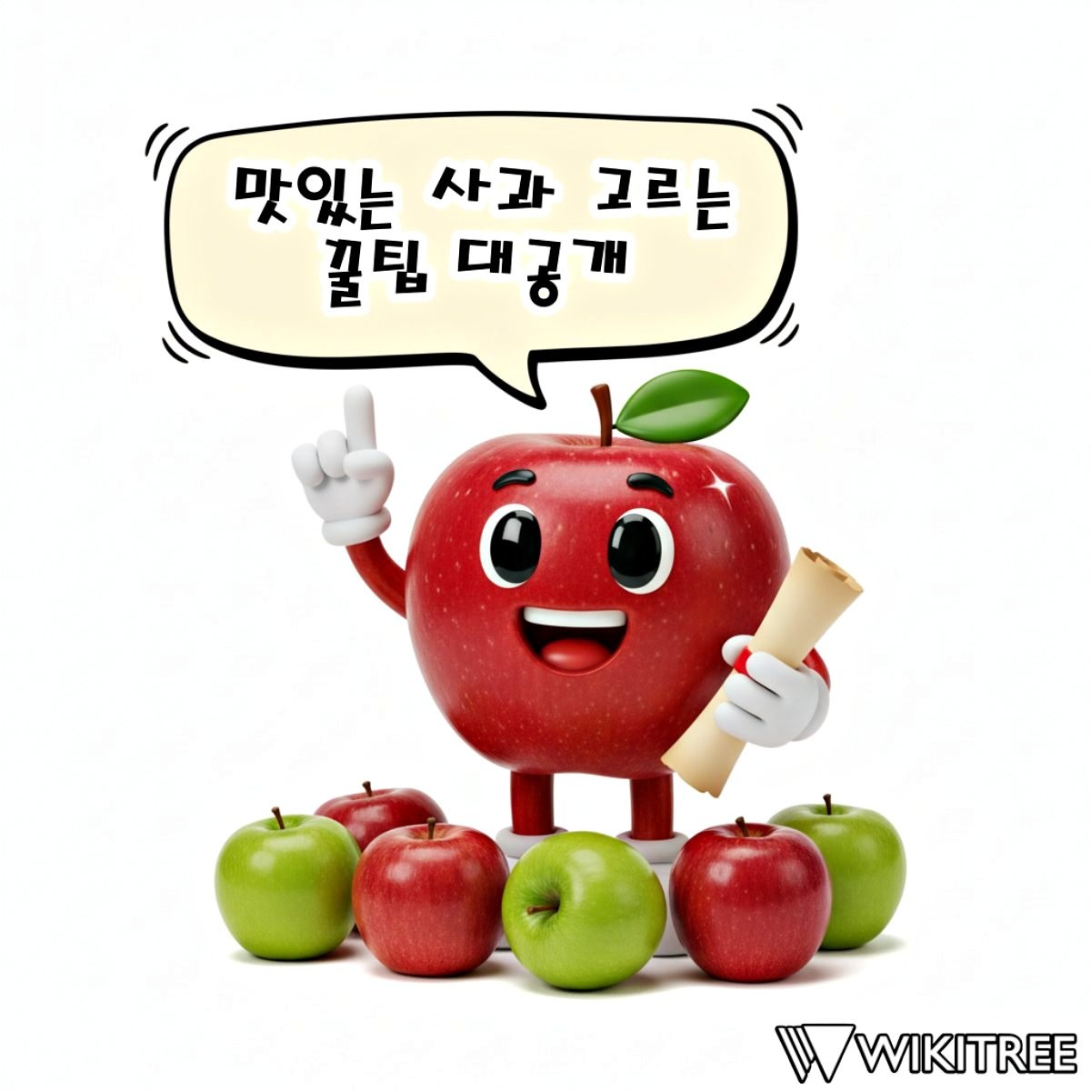 '맛있는 사과 고르는 꿀팁은?' / 위키트리