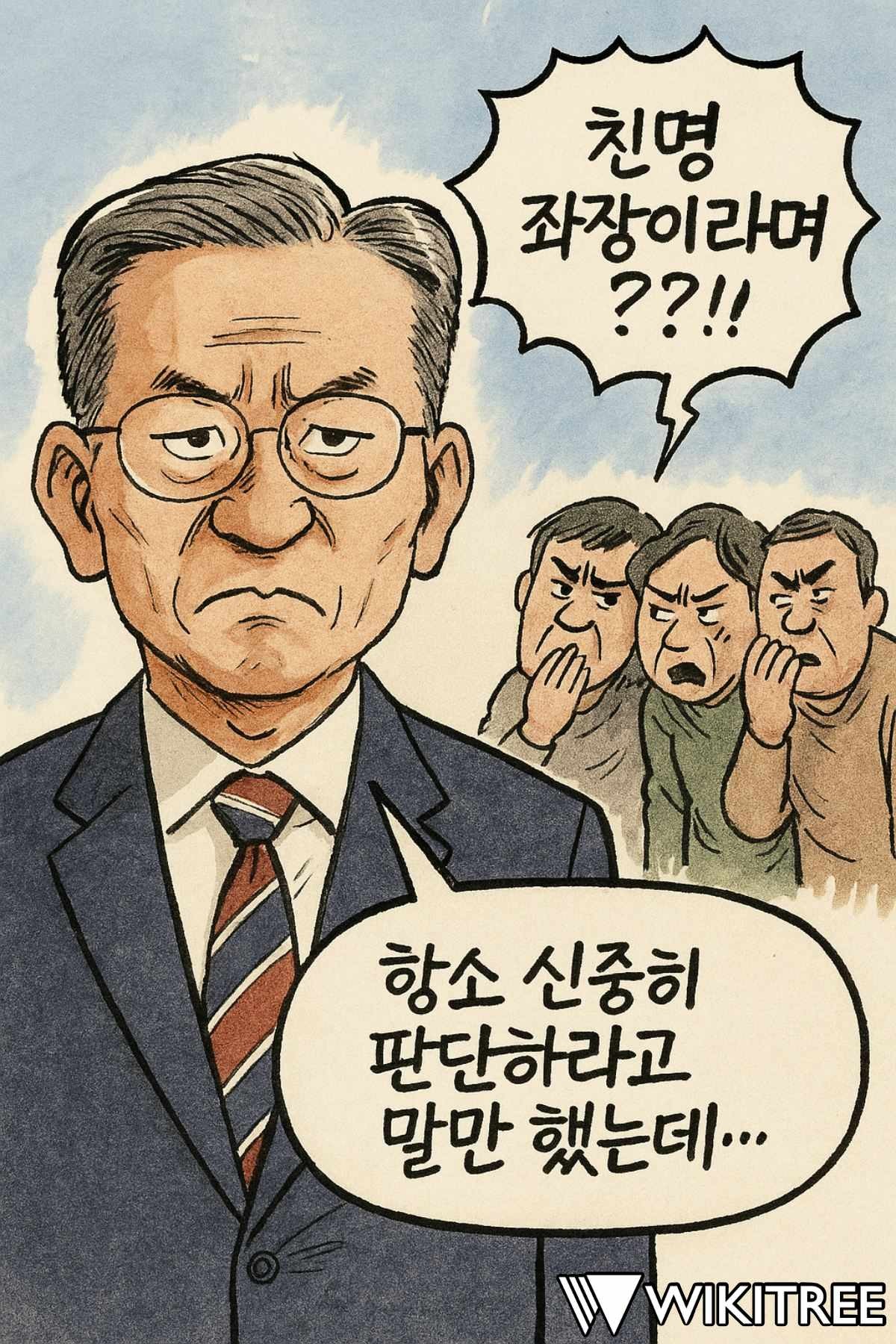 '대장동 항소포기' 관련해 10일 오전 직접 입 연 정성호 법무부 장관. / 위키트리