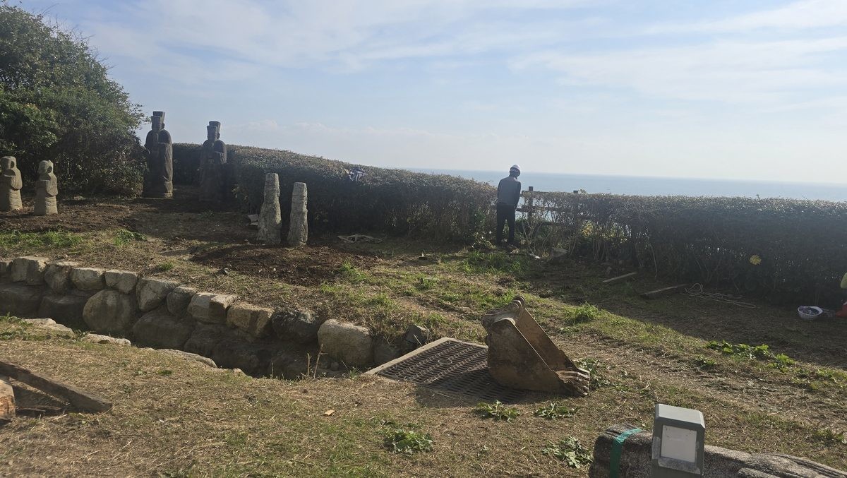 일부 설치된 모습 / 주민 커뮤니티
