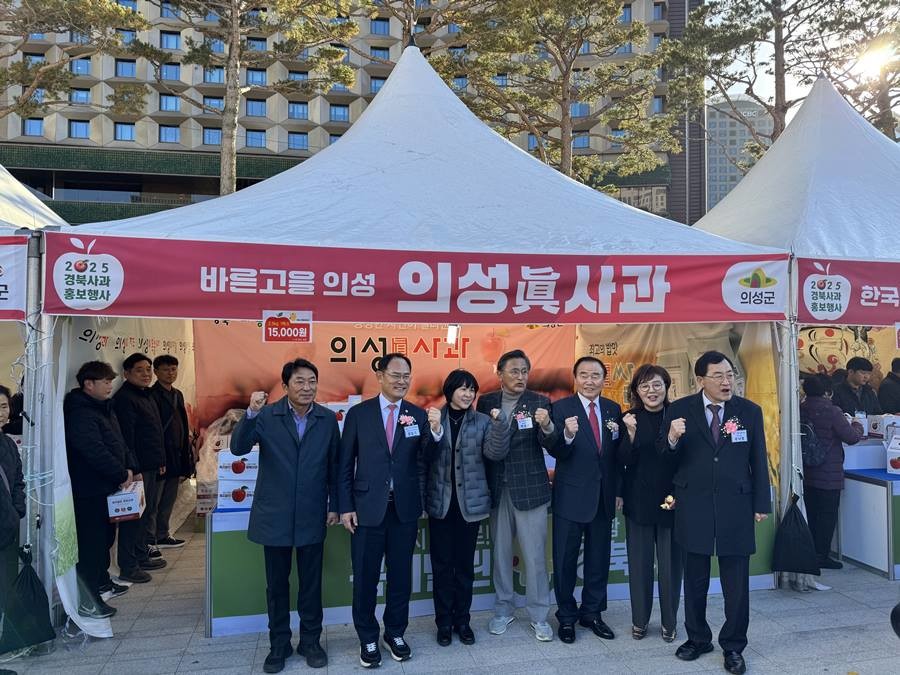 참석 인사 시군 홍보부스 방문