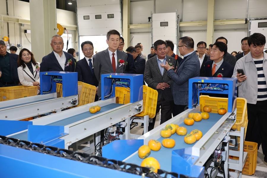 포항시는 10일 ‘경상권역 임산물 물류터미널 준공식’을 개최했다./이하 포항시