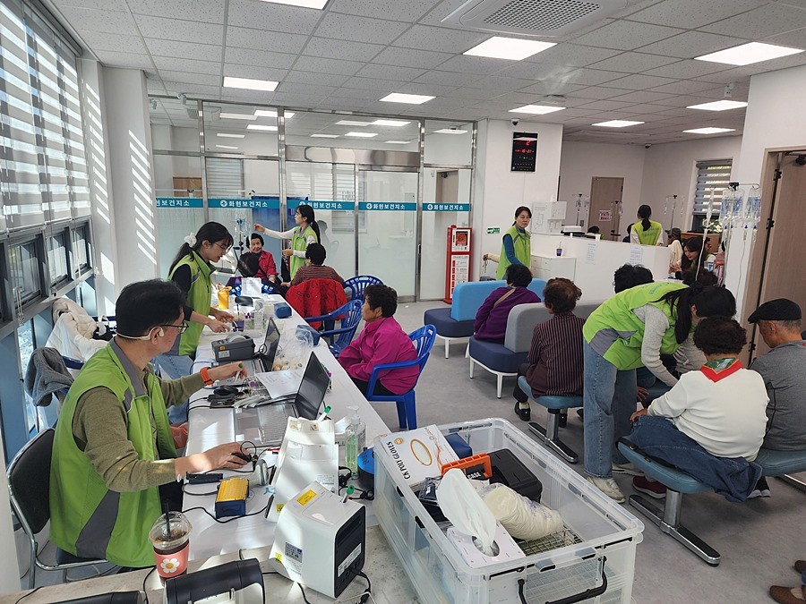 서울아산병원 화현면 의료봉사