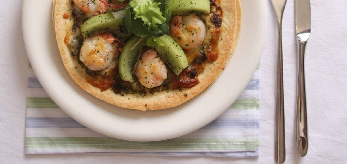 키위 또띠아피자 / 제스프리 홈페이지 캡처