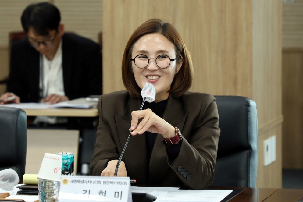 세종시 장애인 작업재활시설협회 간담회. / 세종시의회