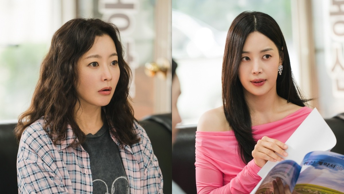 극중 앙숙 관계를 연기하는 김희선과 한지혜 / TV조선