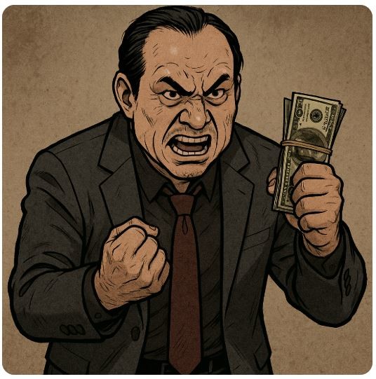 성 착취, 폭행, 협박 등을 기반으로 한 불법 대부 계약의 피해자는 원금과 이자 모두 갚지 않아도 되도록 법이 개정되었다. / 사진=위키트리 일러스트