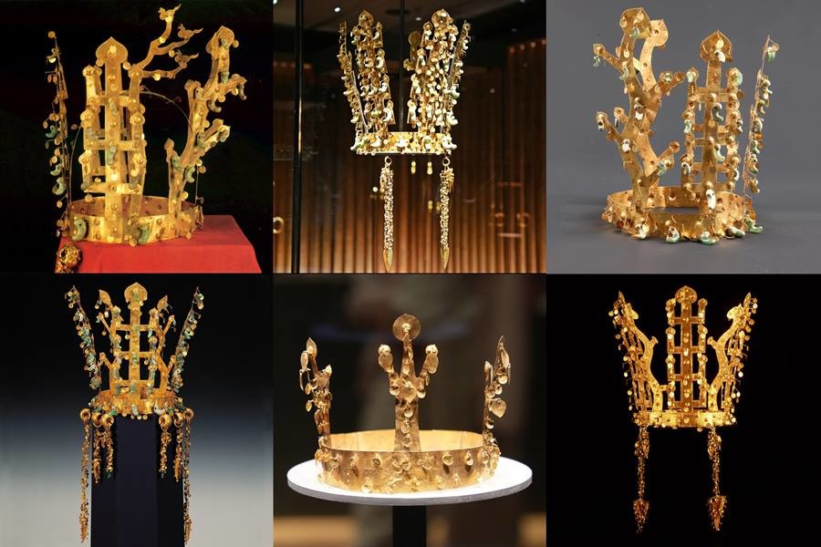 신라금관특별전 금관모음/이하 경주시