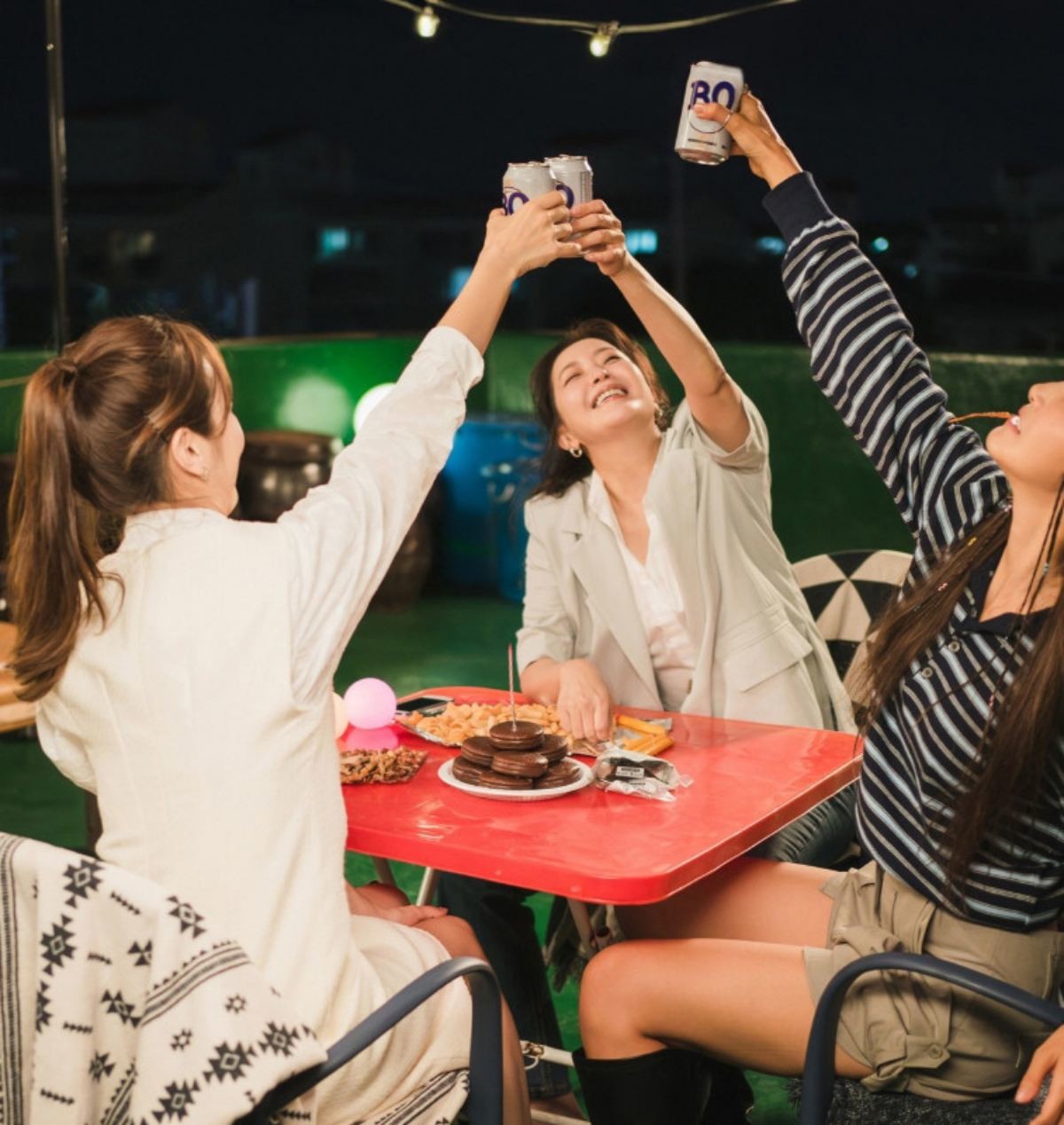 '다음생은 없으니까' 주연 김희선(가운데), 한혜진(왼쪽), 진서연(오른쪽). / TV조선 제공