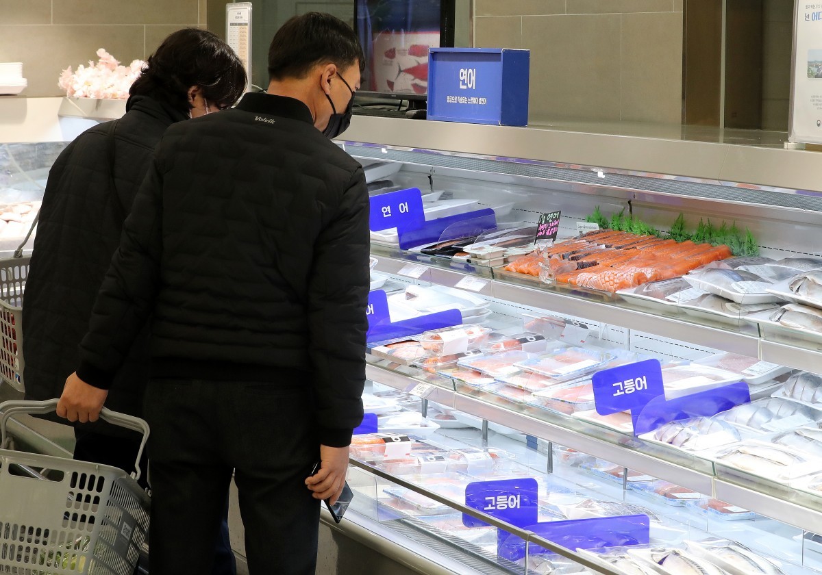 수산물 코너. 기사의 이해를 돕기 위한 사진 / 뉴스1
