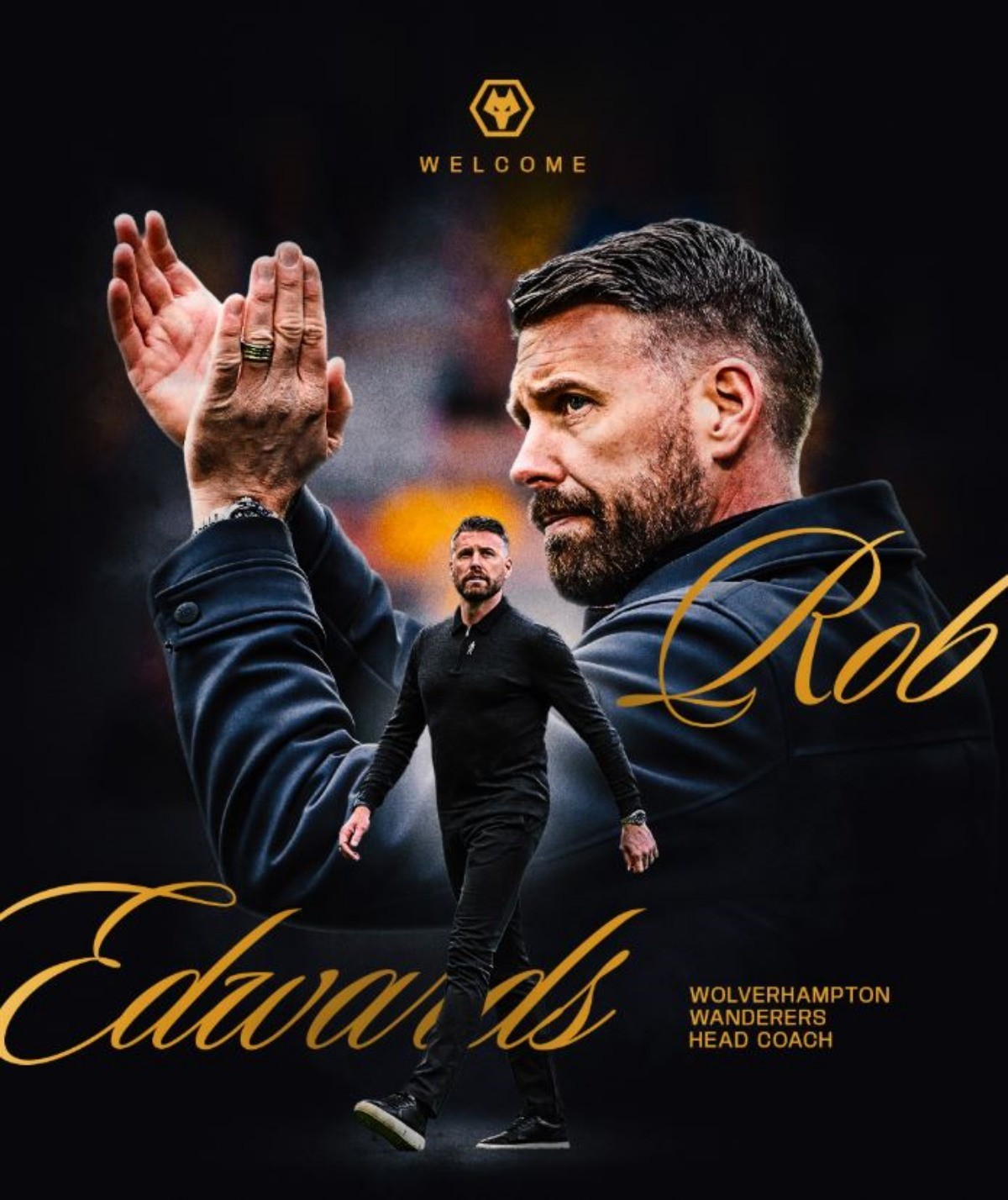 울버햄튼 새 감독 롭 에드워즈 / 울버햄튼 인스타그램