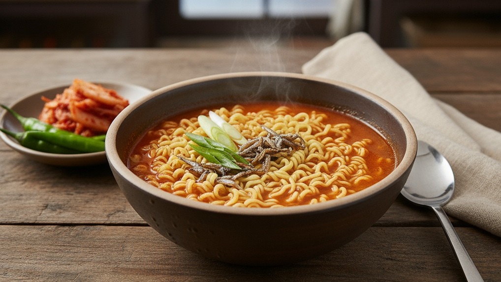 AI가 생성한 라면 자료사진. 실제 제품과 무관합니다.