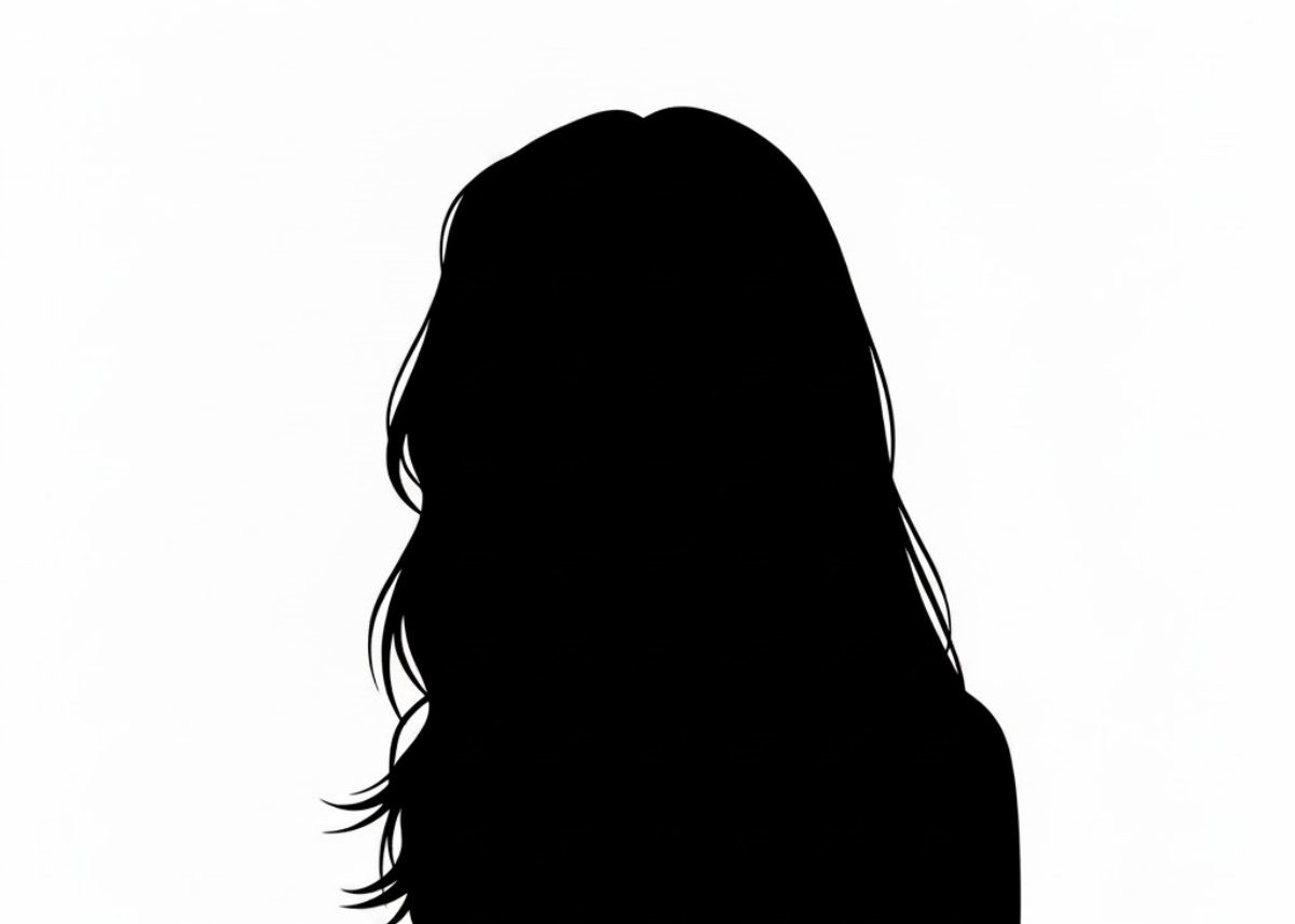 익명의 여성 실루엣. 기사 내용을 바탕으로 AI가 생성한 자료사진.