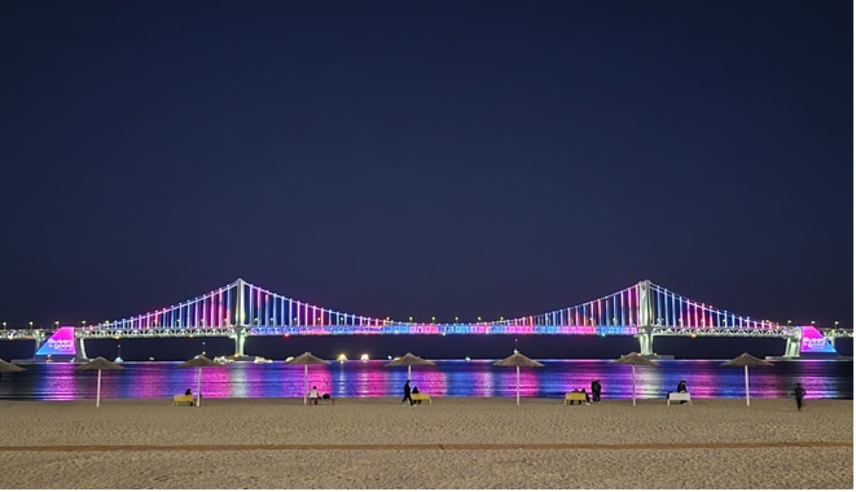 부산의 상징 광안대교, 12년 만에 새 단장 완료 / 부산시 제공