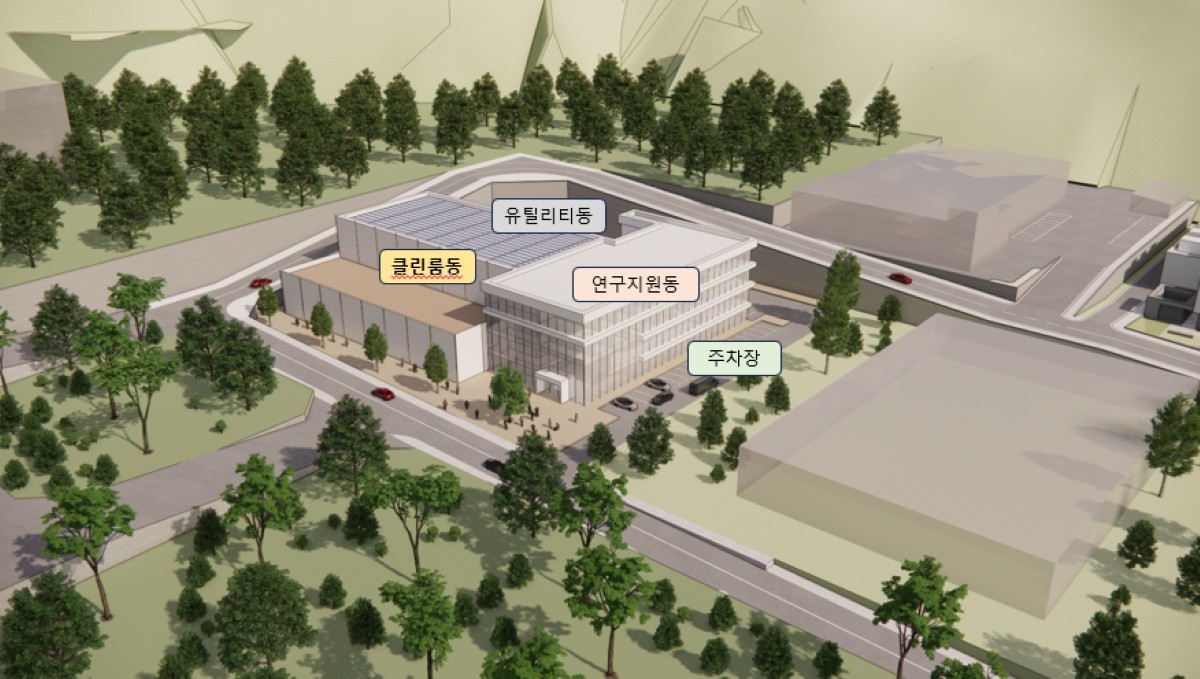 첨단 디스플레이 연구원 조감도(안) / 아산시