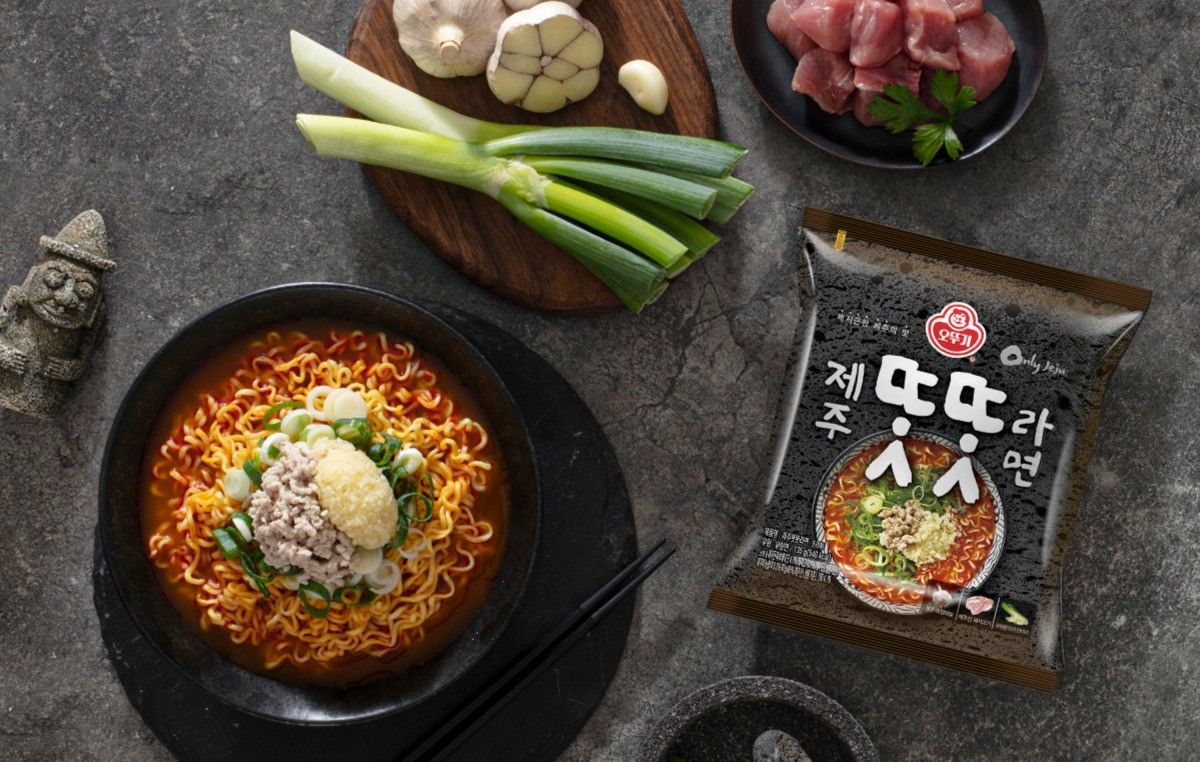 오뚜기, '제주똣똣라면' 제품 이미지. / 오뚜기 제공