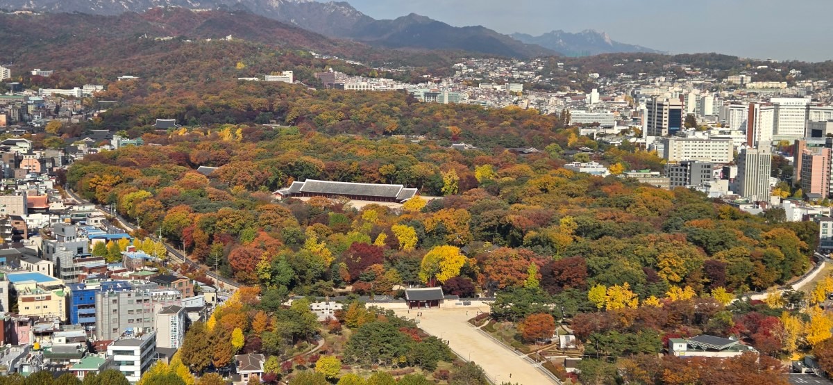 종묘와 그 일대 / 연합뉴스