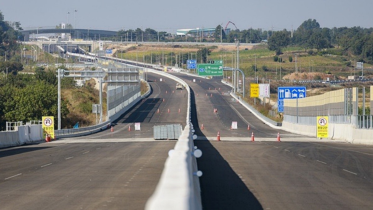 11월 개통되는 새만금~전주 고속도로 / 전북도 제공