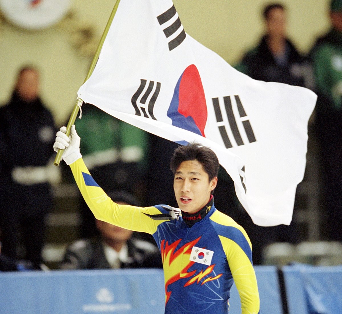 전 쇼트트랙 국가대표 김동성 자료 사진. 검찰이 김동성에게 징역 4월을 구형했다. 김동성은 두 자녀의 양육비를 미지급한 혐의로 재판에 넘겨졌다. 검찰은 14일 수원지법 형사14단독 강영선 판사 심리로 열린 김동성 양육비 이행확보 및 지원에 관한 법률 위반 혐의 사건 결심공판에서 재판부에 이렇게 형을 선고해달라고 요청했다. / 연합뉴스