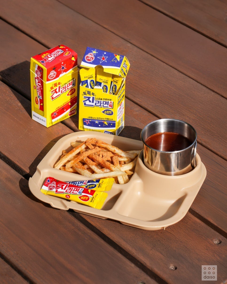 스틱형으로 출시된 진라면 스프 / 다이소몰