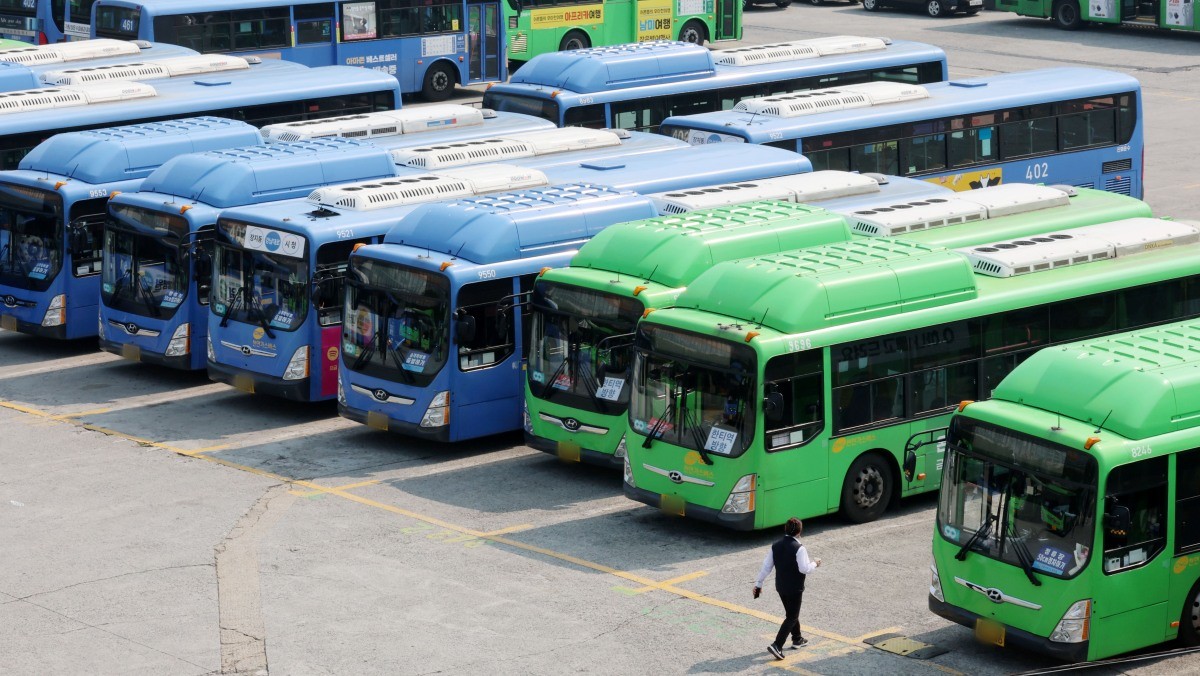 버스차고지 자료사진. / 뉴스1