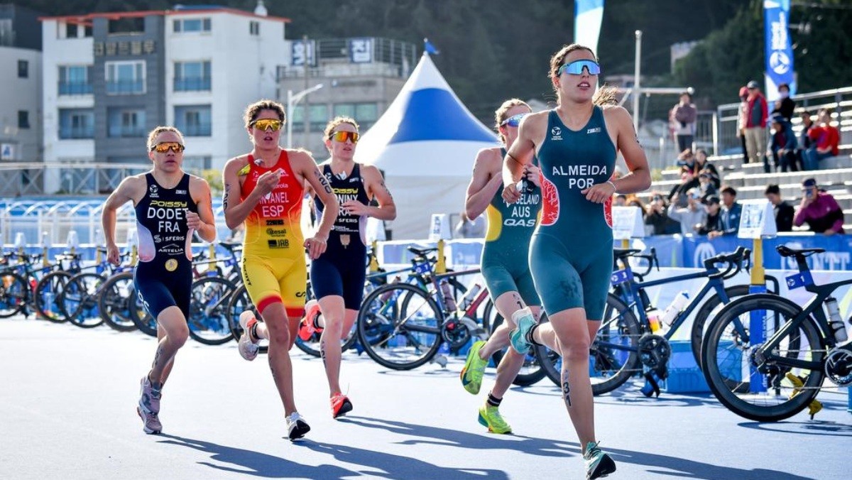 지난해 열린 통영 월드 트라이애슬론컵 대회. / 통영시