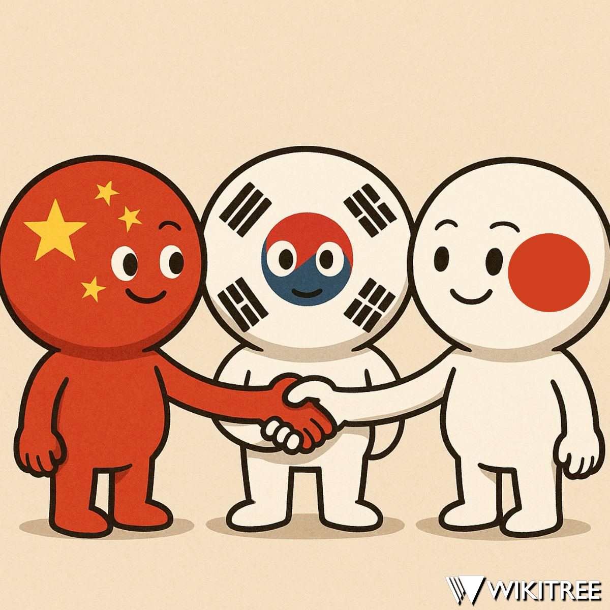 먼 나라 이웃 나라...'동북아 3국'. / 위키트리