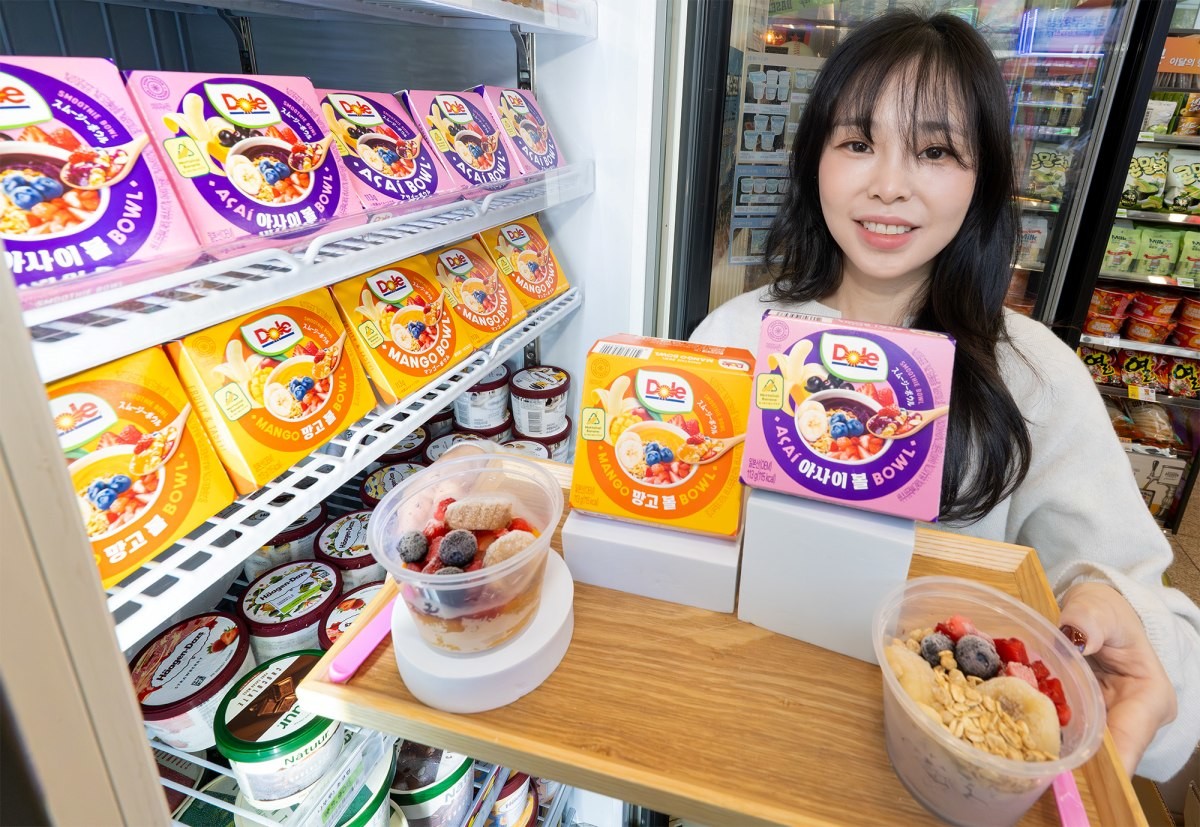 세븐일레븐. 냉동 디저트 '돌(Dole)' 출시 / 세븐일레븐 제공
