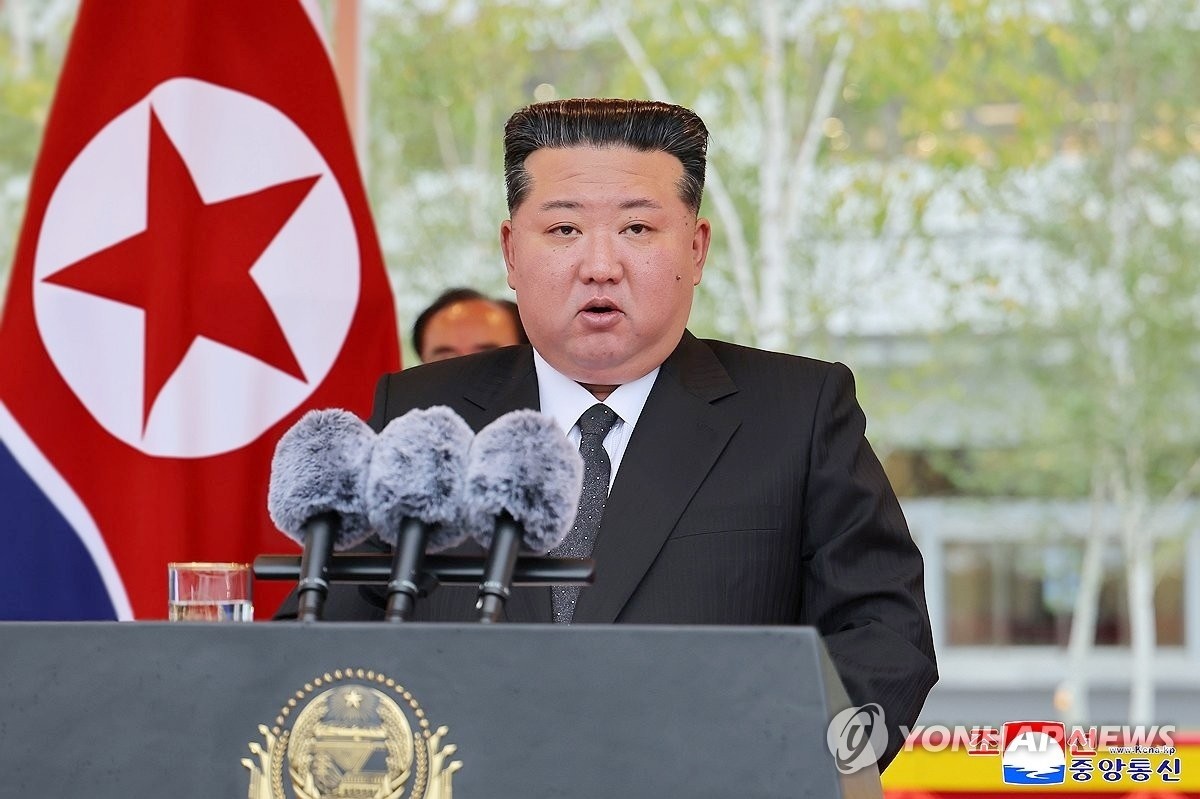 김정은 북한 국무위원장 / 조선중앙통신-연합뉴스