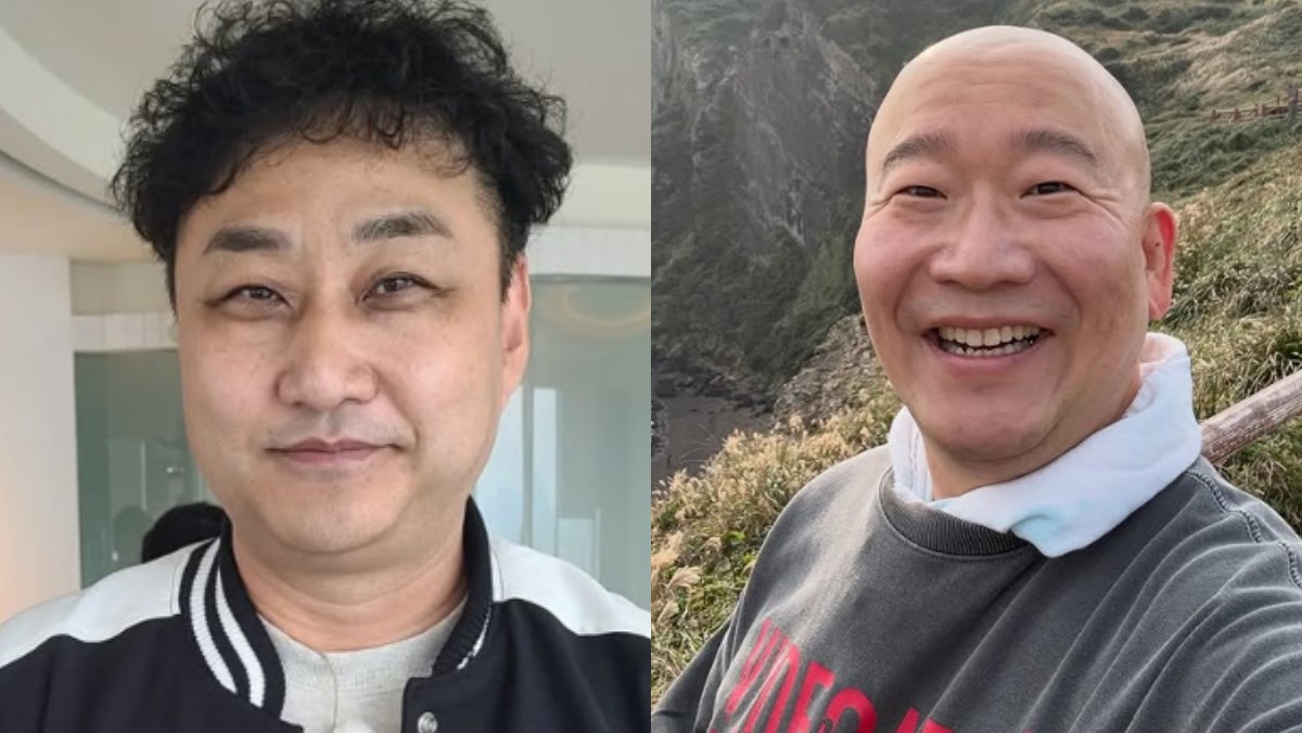 개그맨 김수용과 후배 개그맨 윤석주 / 김수용 인스타그램, 윤석주 인스타그램