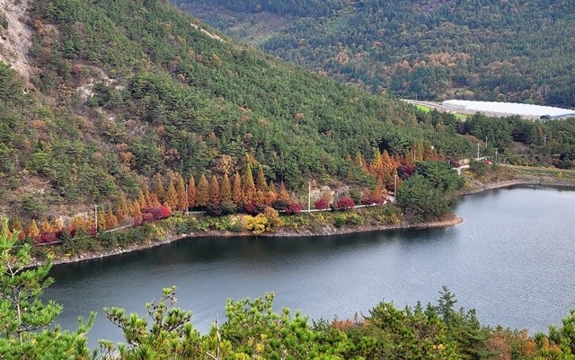 오봉산 해평호수