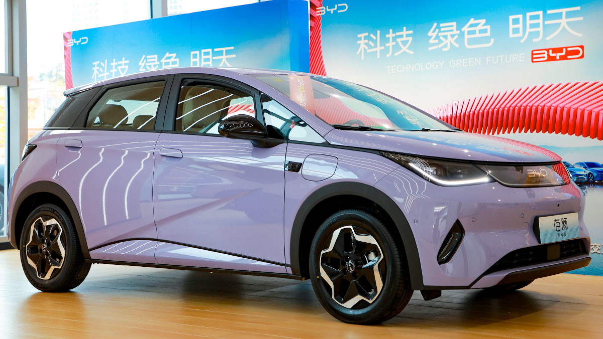 BYD 돌핀의 중국 내수 판매 모델. / 권혁재 PD