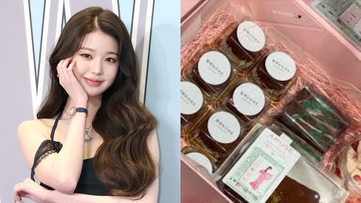 장원영이 인스타그램 스토리에 올린 두바이쫀득쿠키 / 뉴스1, 장원영 인스타그램