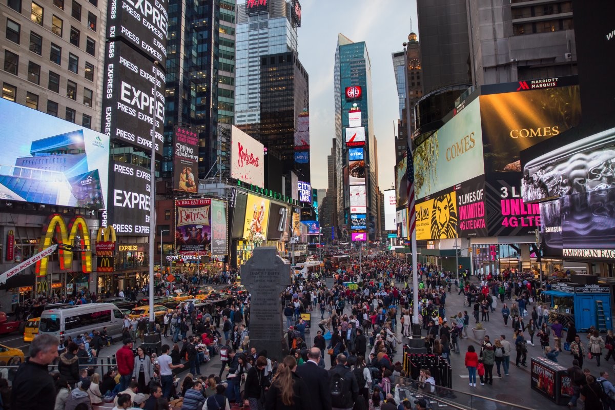 뉴욕 타임스퀘어. / Mihai Speteanu-shutterstock.com
