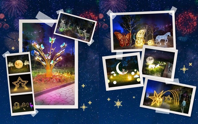 나주시가 오는 21일부터 2026년 1월 4일까지 빛의 축제 ‘2025 빛가람 빛정원 페스타’를 개최한다. 사진은 빛정원 페스타 설치 조형물 조감도