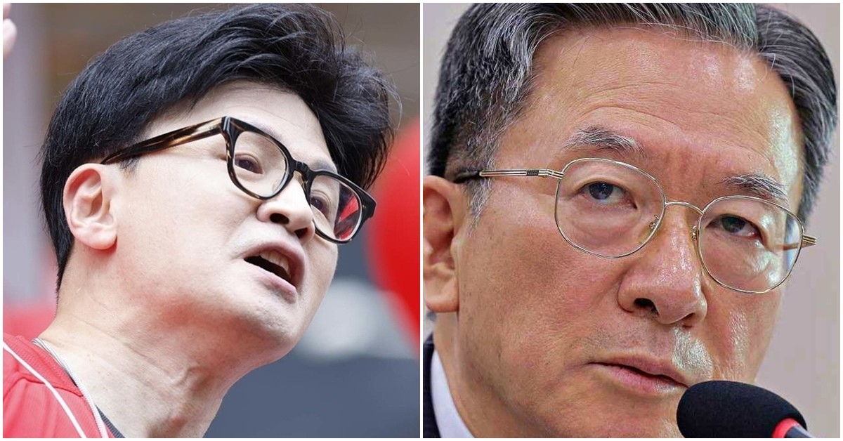 한동훈 전 법무부 장관(왼쪽), 정성호 현 법무부 장관. / 뉴스1