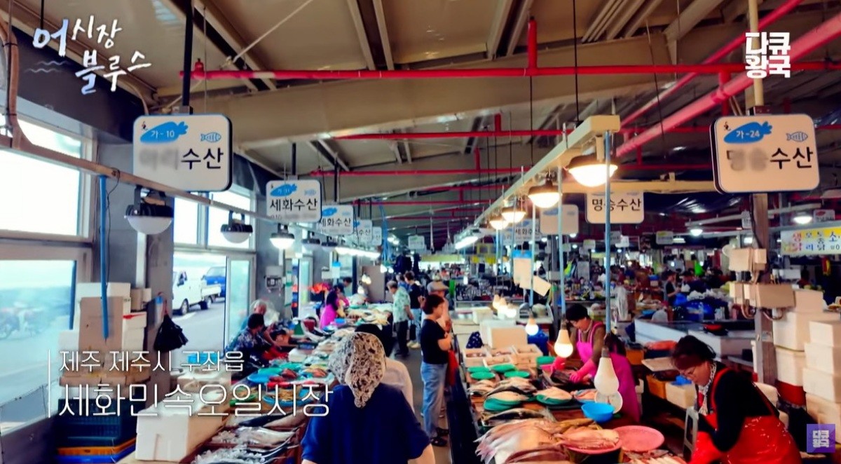 제주세화민속오일장. / 유튜브 'Documentary Kingdom' 영상 캡쳐