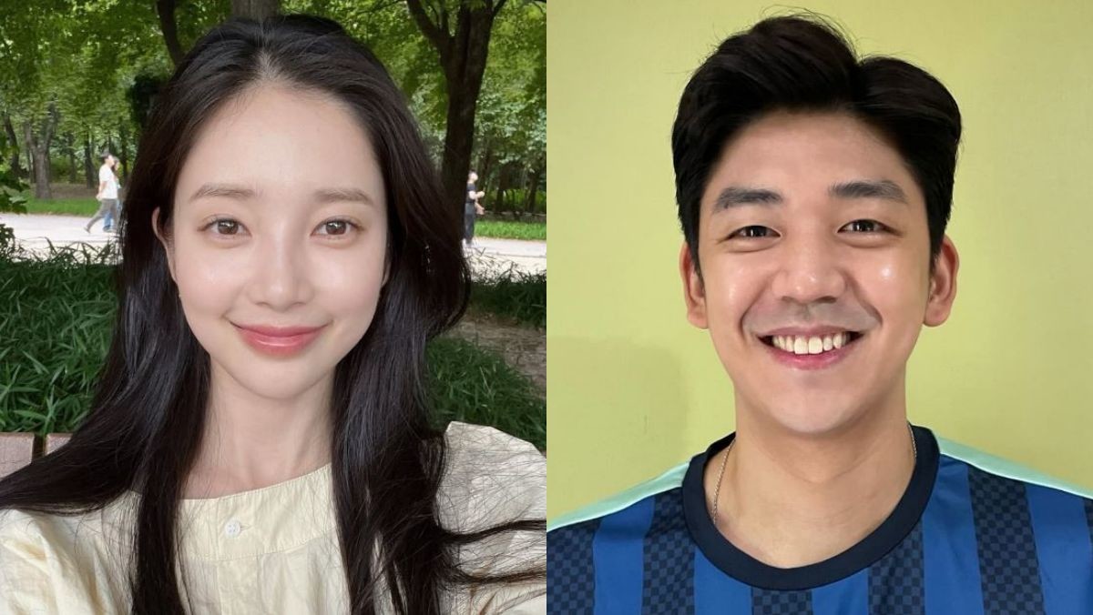 걸그룹 에이프릴 출신 윤채경(왼), 배드민턴 국가대표 출신 이용대(오). / 윤채경, 이용대 인스타그램