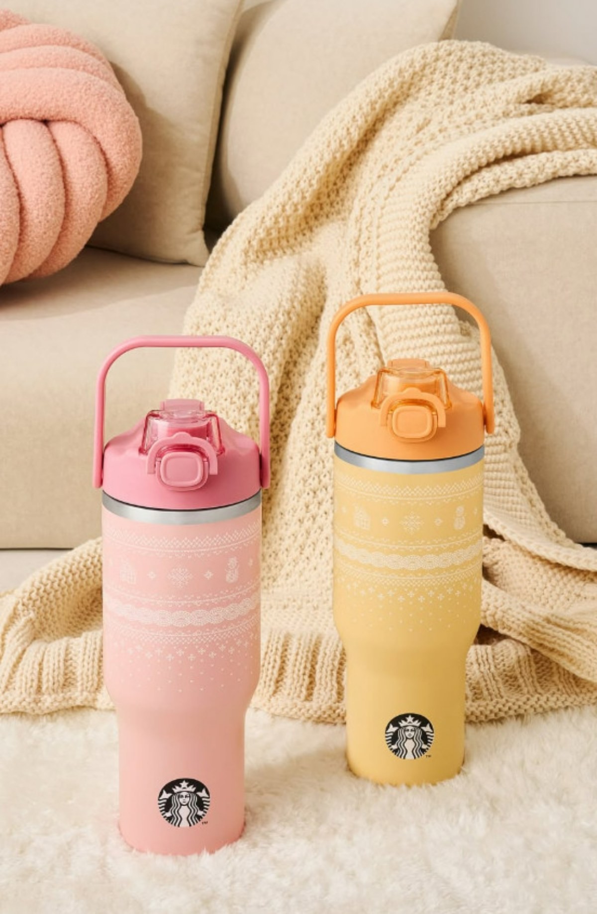 SS 윈터 니트 칼 텀블러(946mL). / 스타벅스 공식 인스타그램