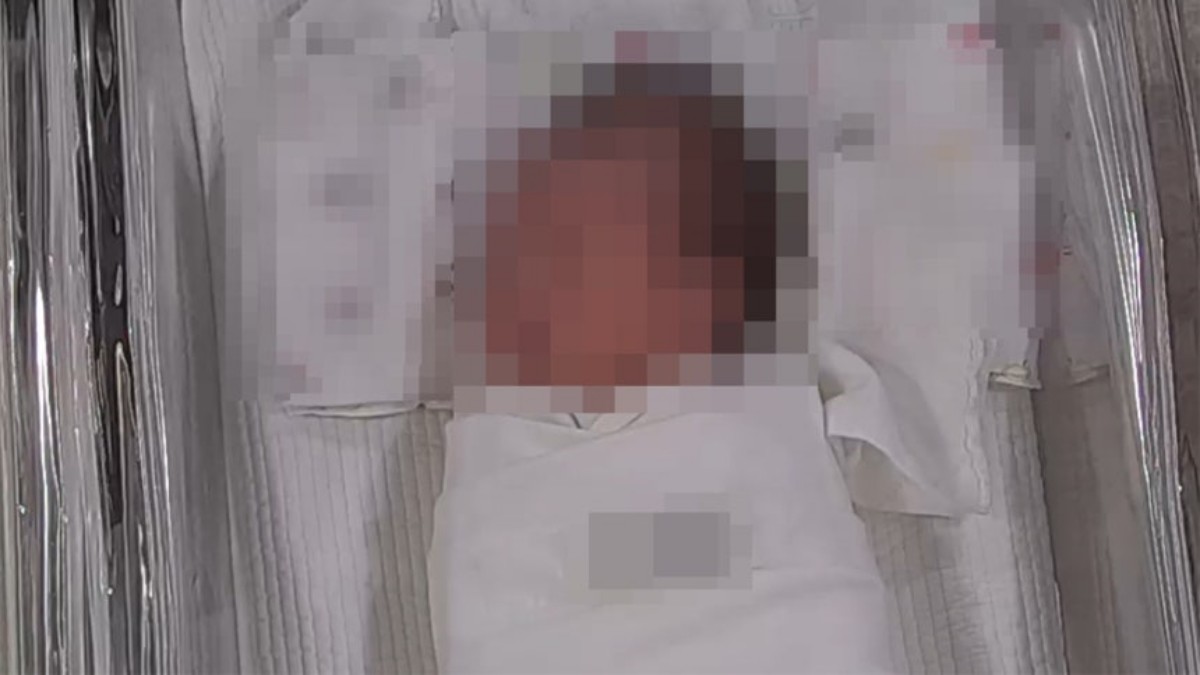 베베캠으로 본 A 씨 아기 / 연합뉴스, A 씨 제공.