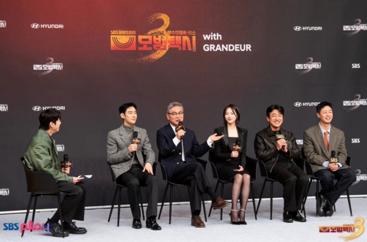 '모범택시3' 주조연들. / SBS 제공