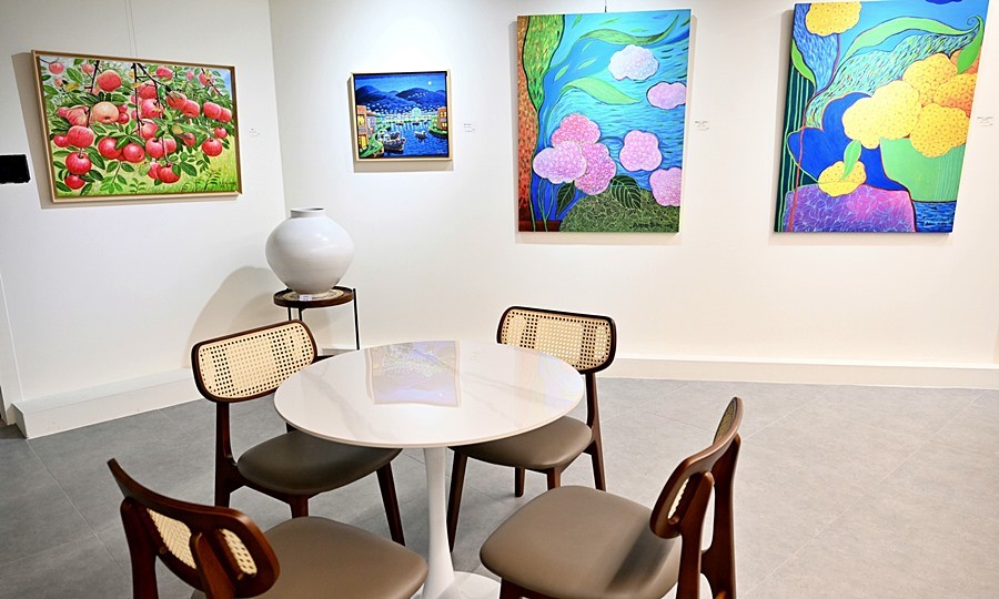 킨텍스 2전시장 갤러리네오 내부