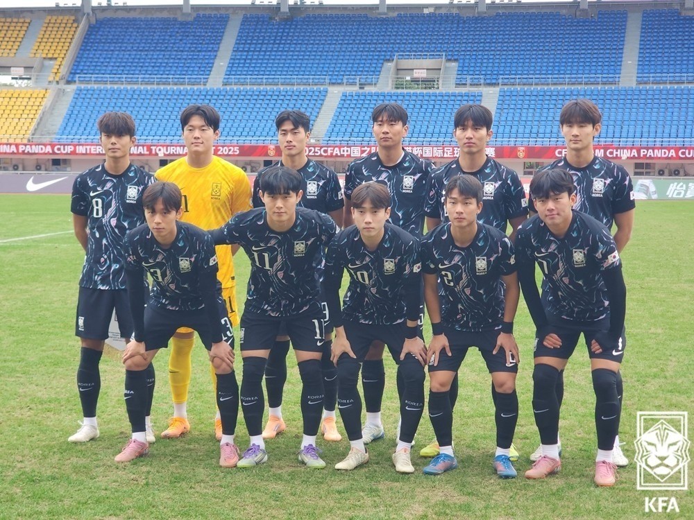 베트남과의 경기에 나선 U-22 축구 대표팀 / 대한축구협회 제공