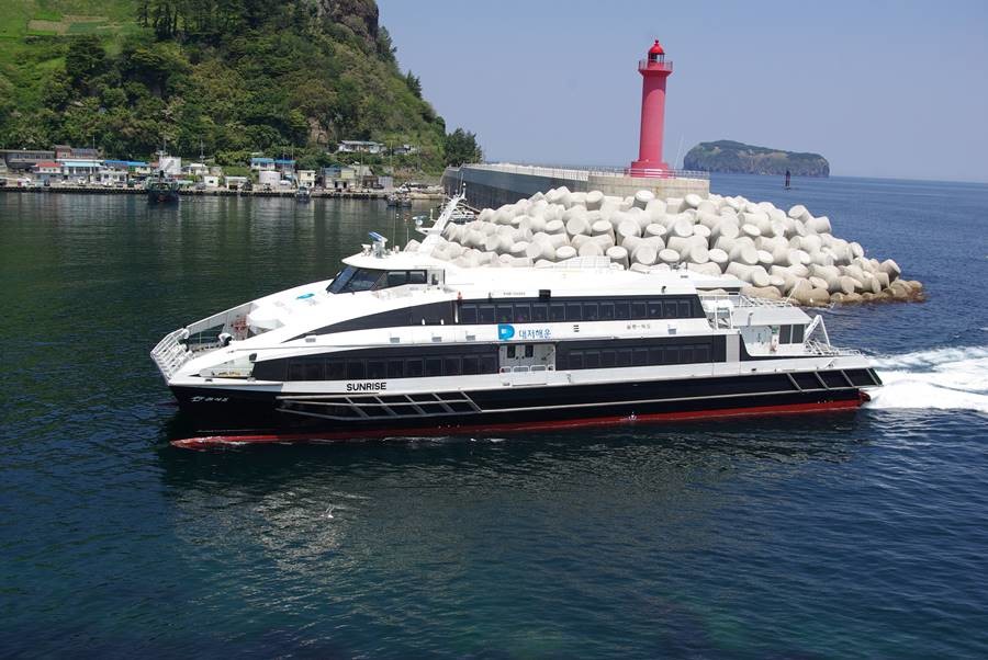 대체선으로 투입될 썬라이즈호/경북도